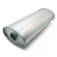 Глушитель универсальный «ТВС» прямоточный (алюминизированная сталь) Ø51*450