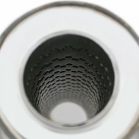 Резонатор «belais» круглый Ø95 мм, длина 520 мм, труба Ø55 мм (нержавеющая сталь)