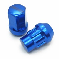 Гайки стальные «RAUS» М12*1.5 конус (синие, 20 шт с секретками + ключ)